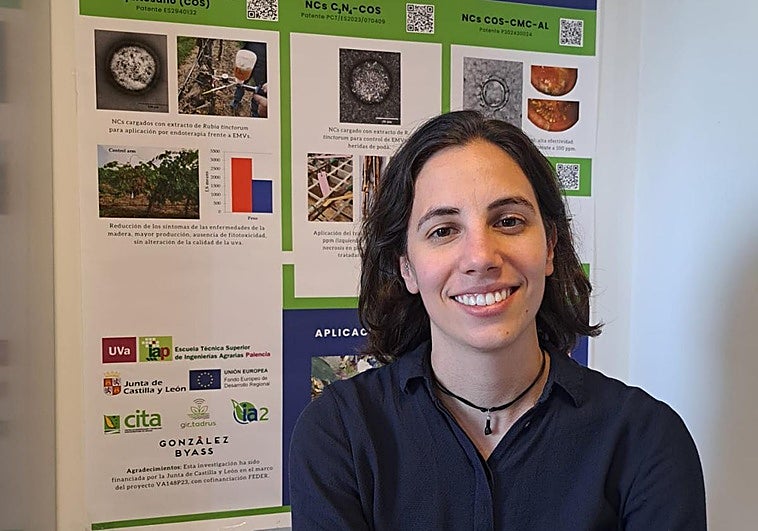 Una investigadora palentina logra dos Prometeo con proyectos para proteger cultivos